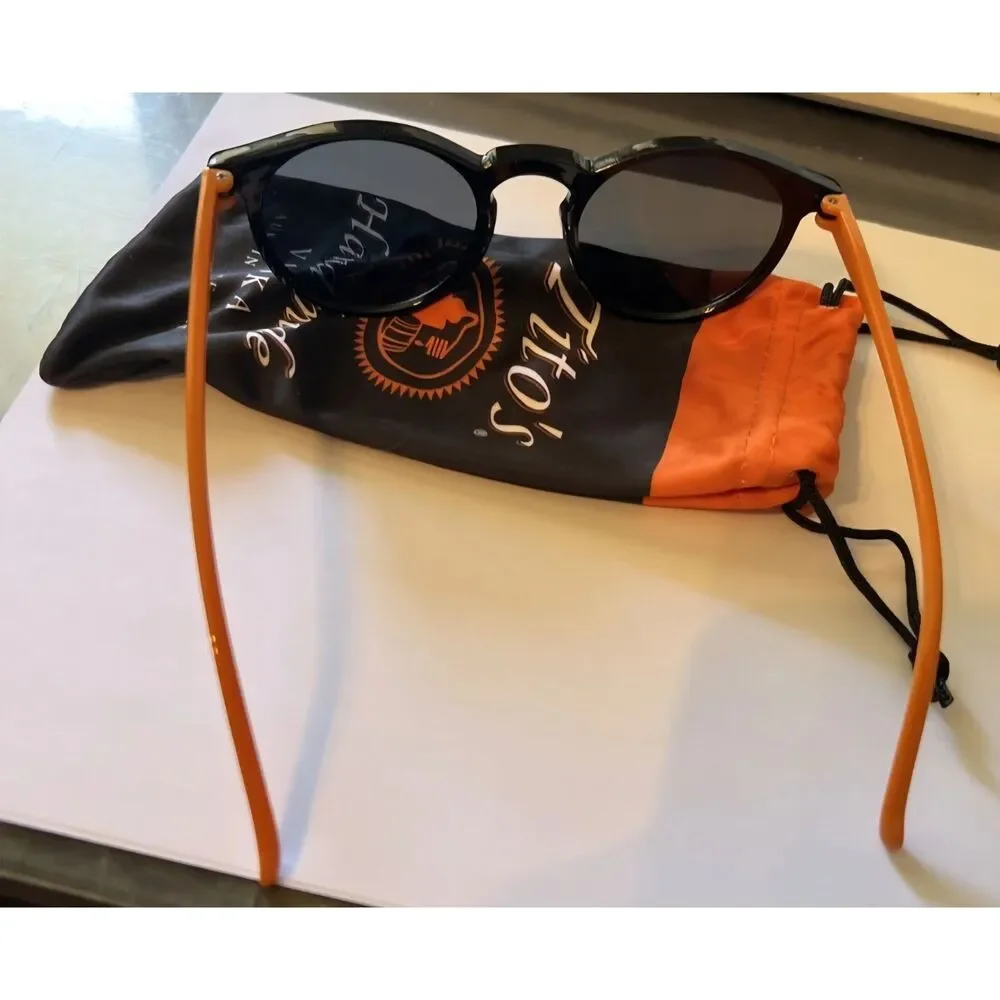 TITO’s Handmade Vodka Orange + Black Sunglasses UV Protection
